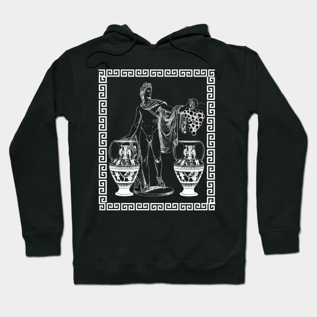 Dionysus.Greek God Hoodie by FullOnNostalgia